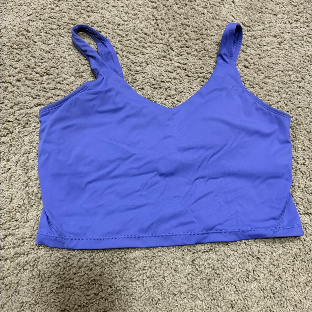 Target Blue Crop Top